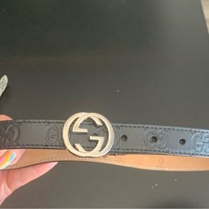 Gucci kids belt